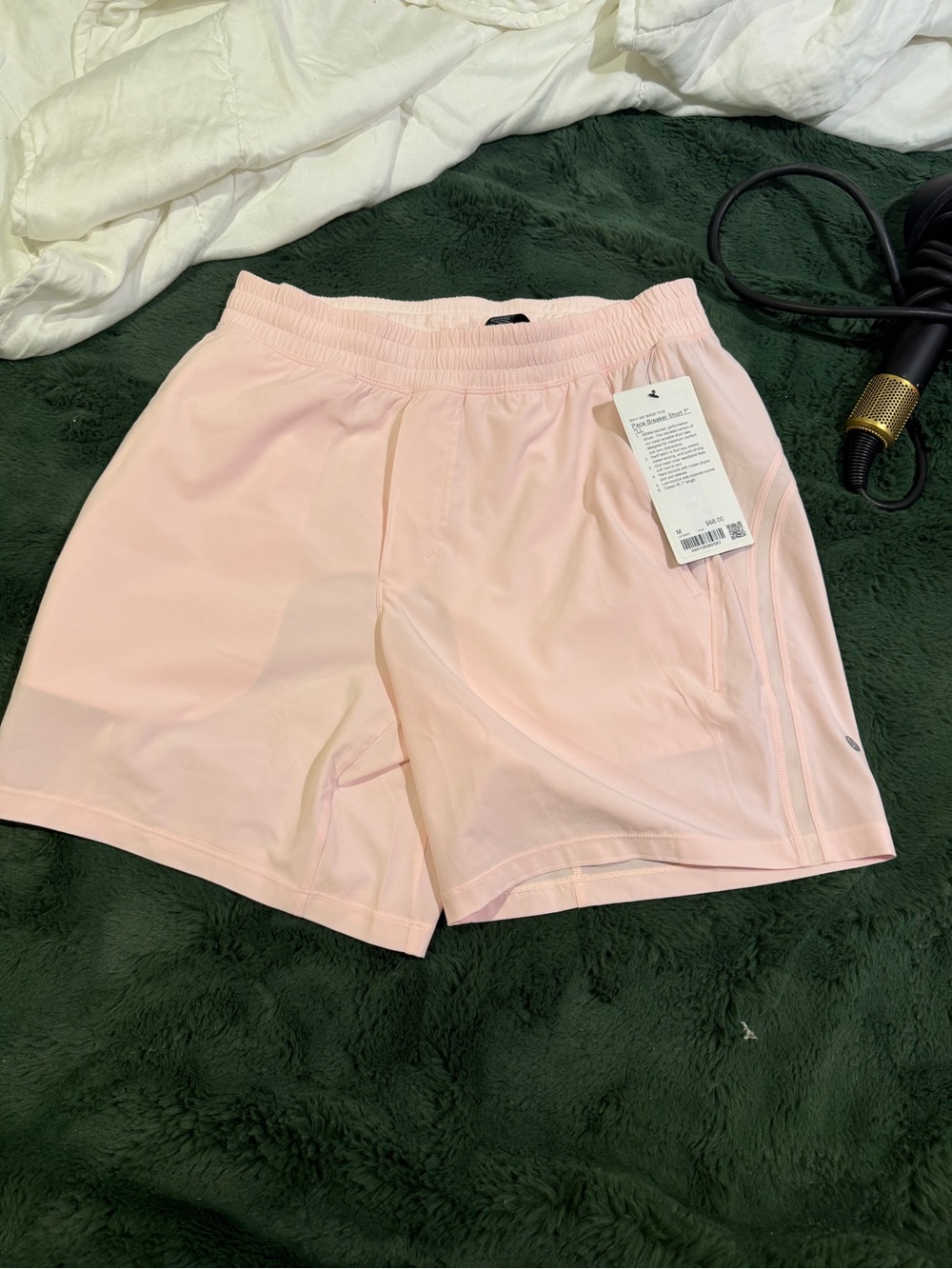lululemon athletica Light Pink Men's Athletic Shorts